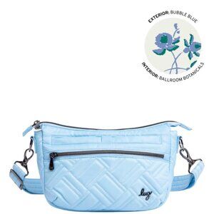 Brand New Lug Dash Classic Crossbody Bag in Bubble Blue